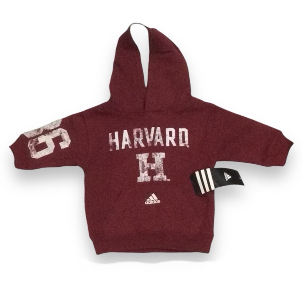 adidas Infant New Born Harvard Hoodie Sweatshirt  0/3 M